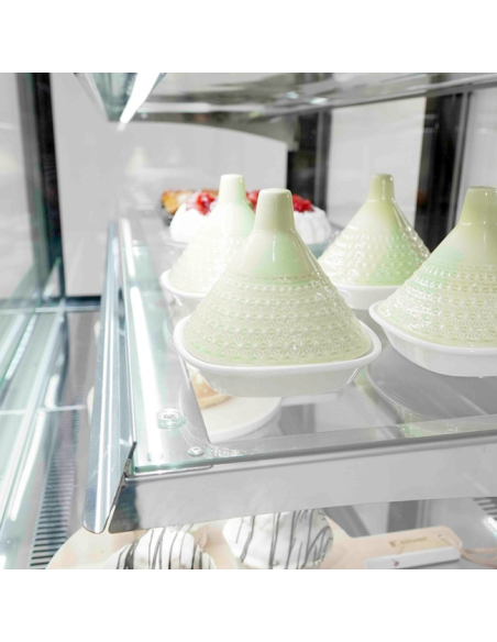 Vitrina Pastelera 90cm VERA-900RS1 Edenox