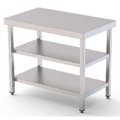 Mesa de trabajo central 150cm Fondo 60cm Clima Hostelería 2